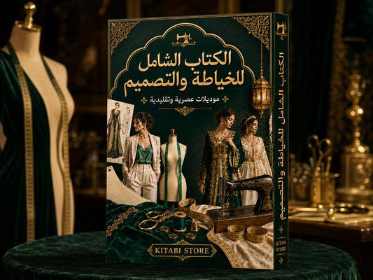 الكتاب الشامل للخياطة والتصميم – موديلات عصرية وتقليدية